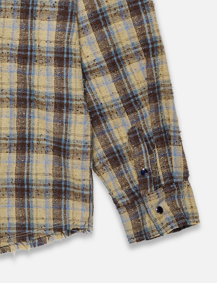 Raw Cut Check Shirt