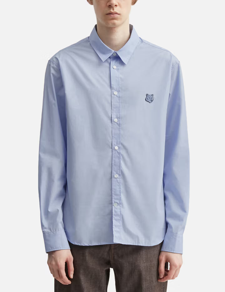 Tonal Fox Head Casual Shirt