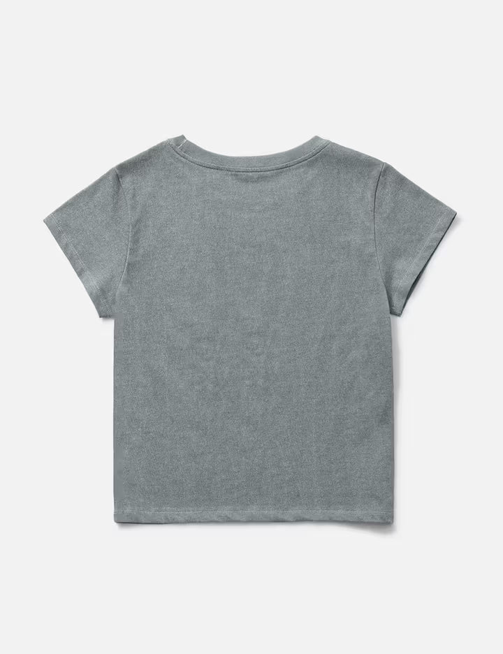 YEONJUN GGUM X DEINET Cropped Fit Short Sleeve T-Shirt