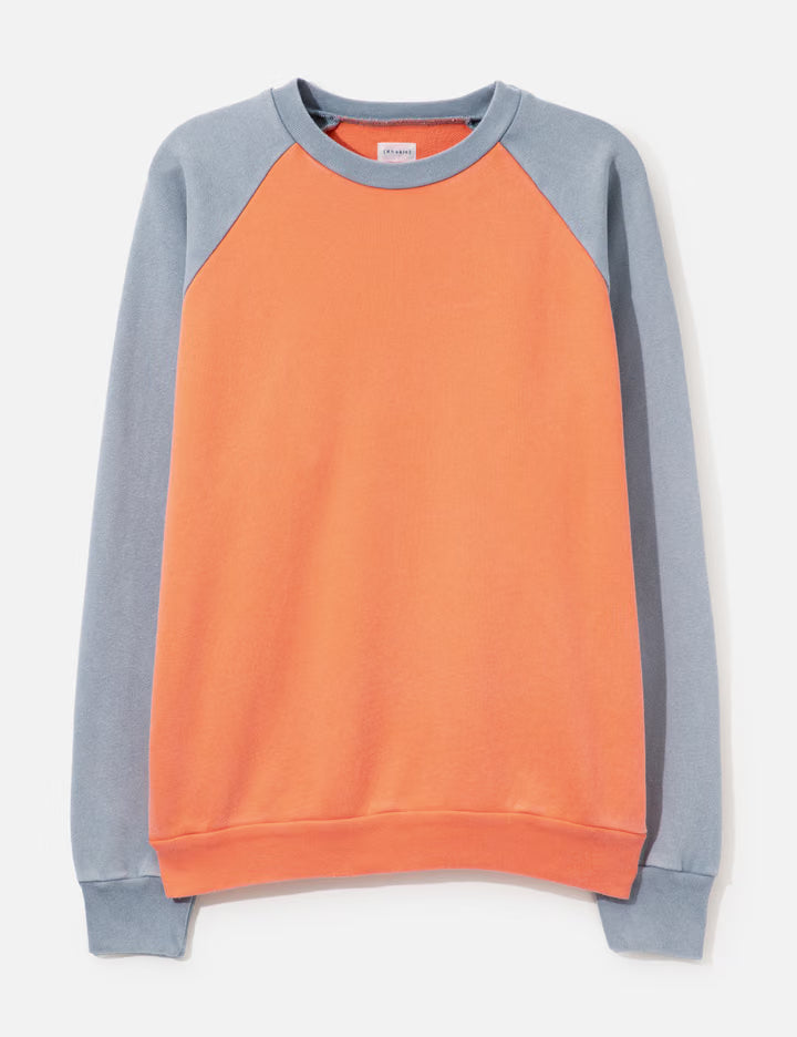 2-Tone Raglan Crewneck