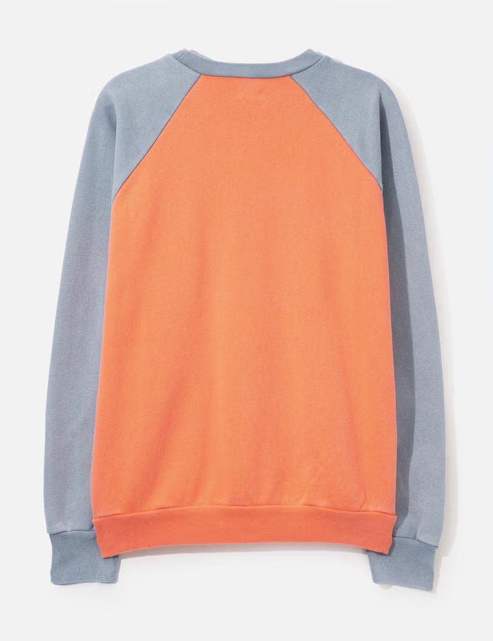2-Tone Raglan Crewneck