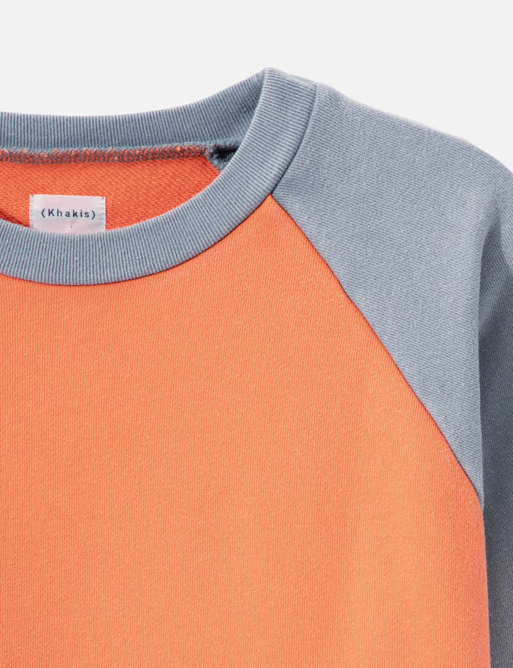 2-Tone Raglan Crewneck