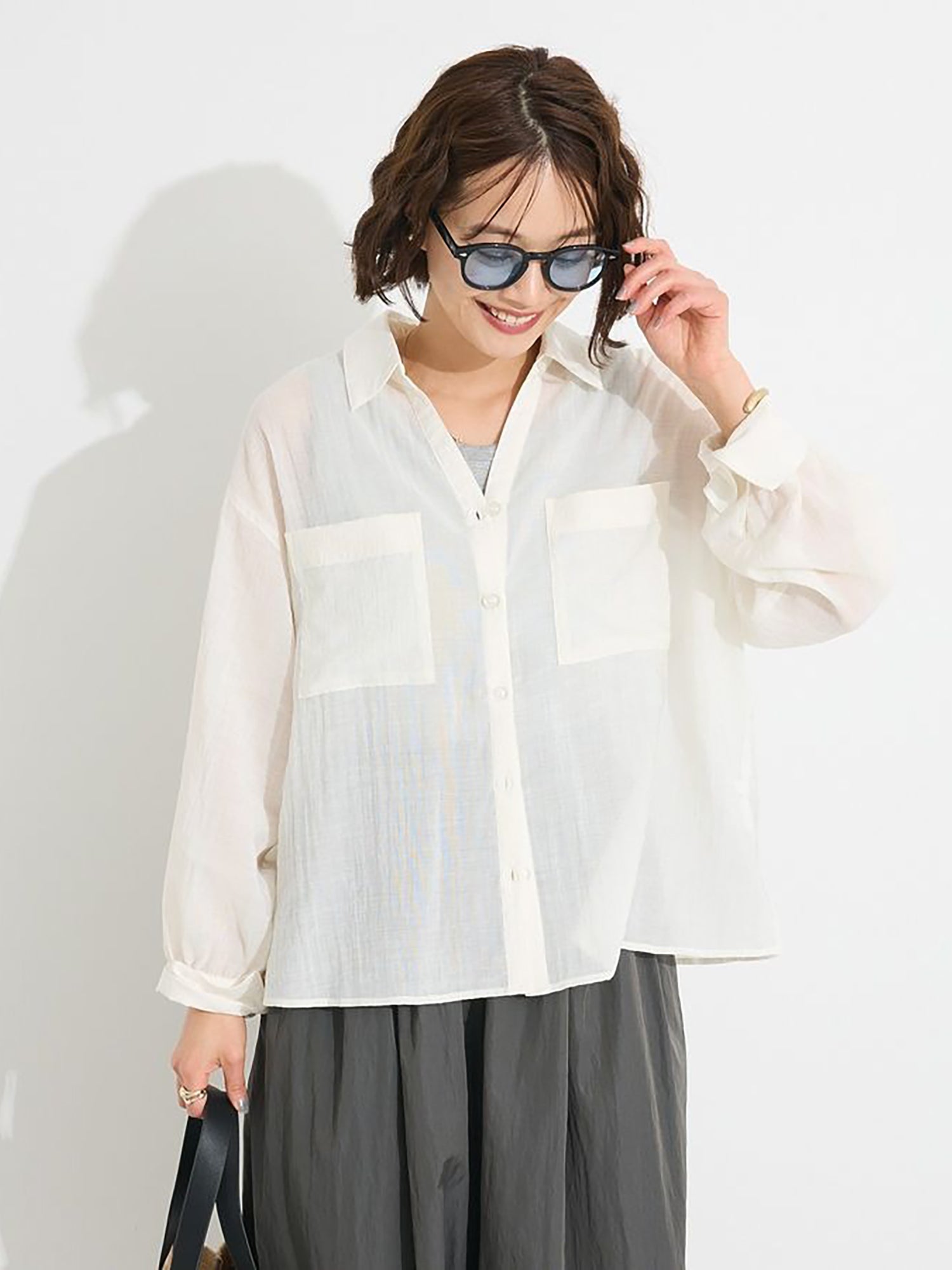Kotone Sheer Shirt