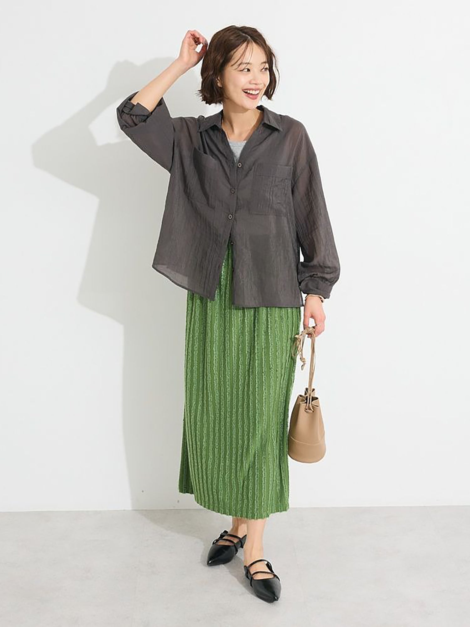 Kotone Sheer Shirt