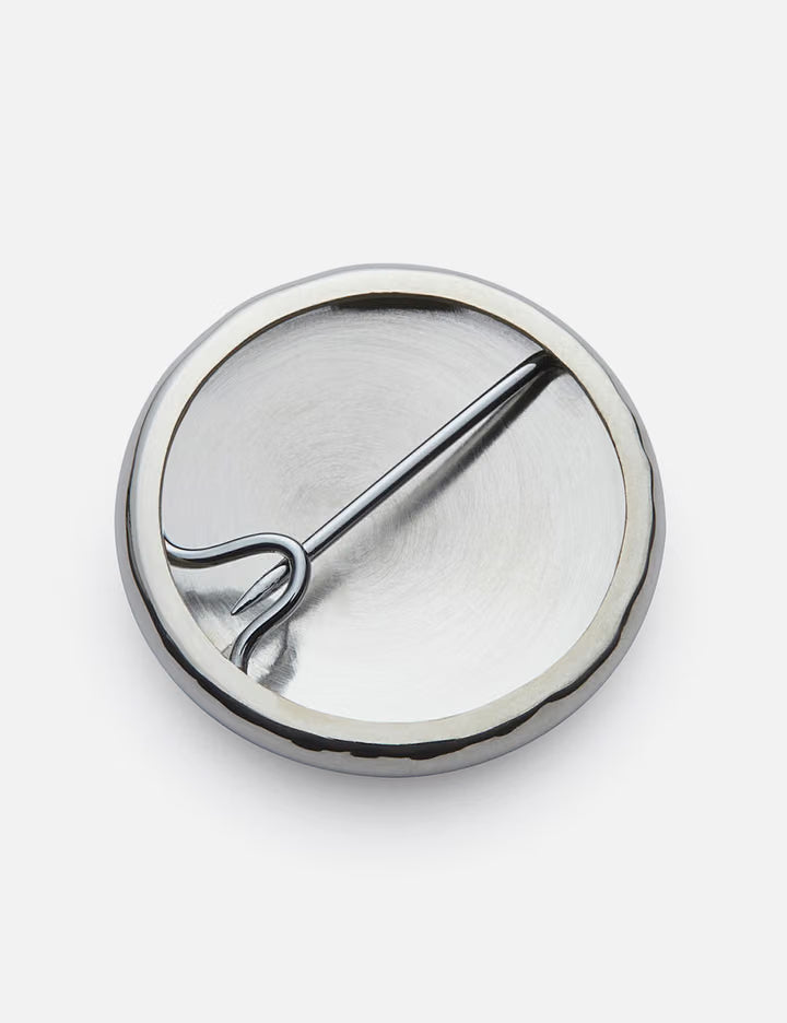 23mm Hammered Badge