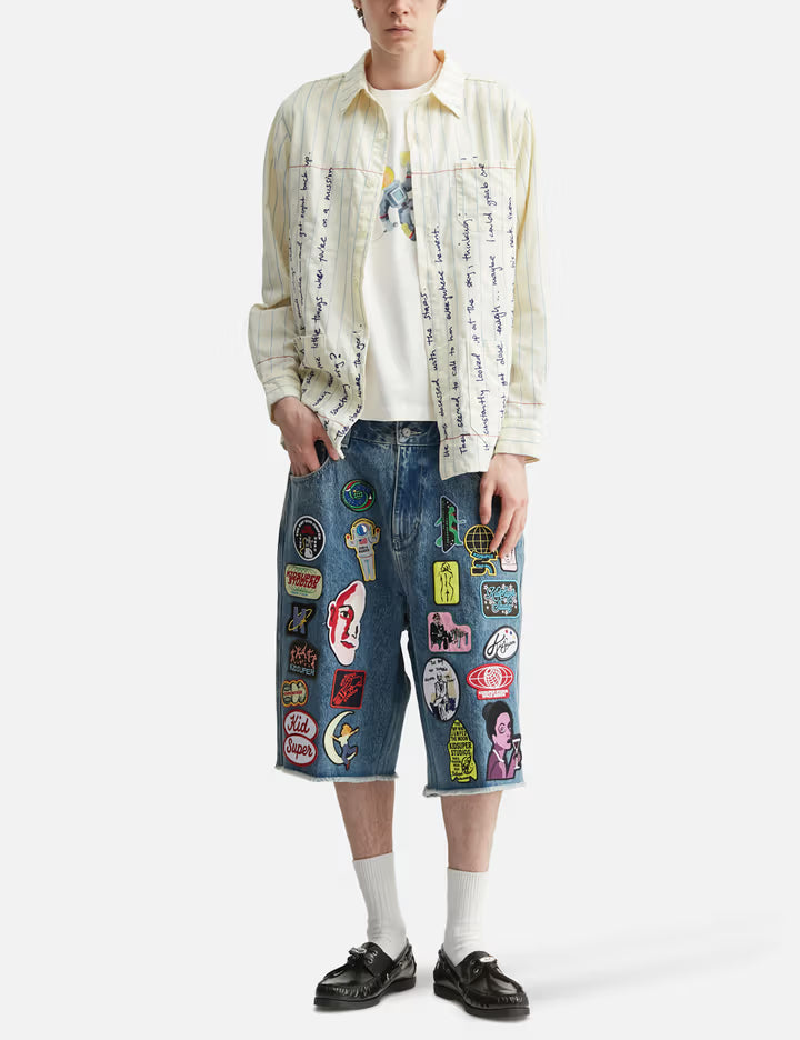 Paper Handwriting Overshirt