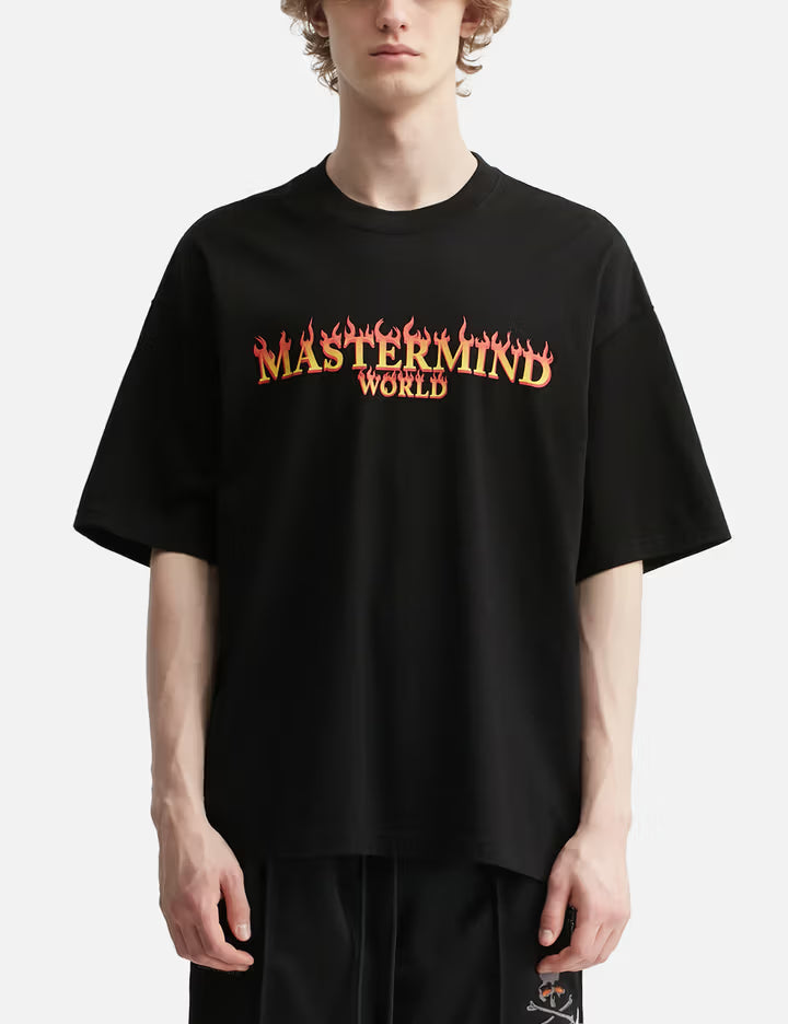 Skull On Fire Boxy SS Tee Ver.1