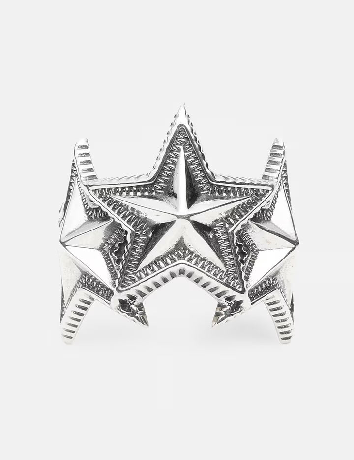 3 Interlocking Star Ring - 2