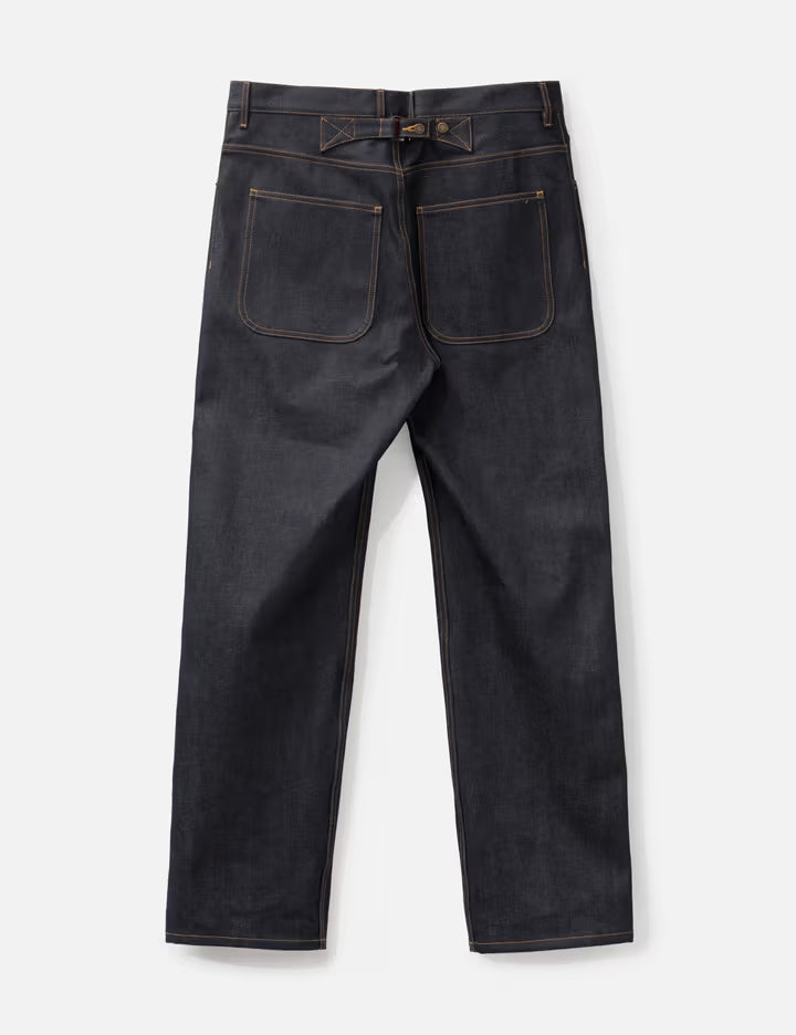 Selvedge Denim Backstrap Trouser