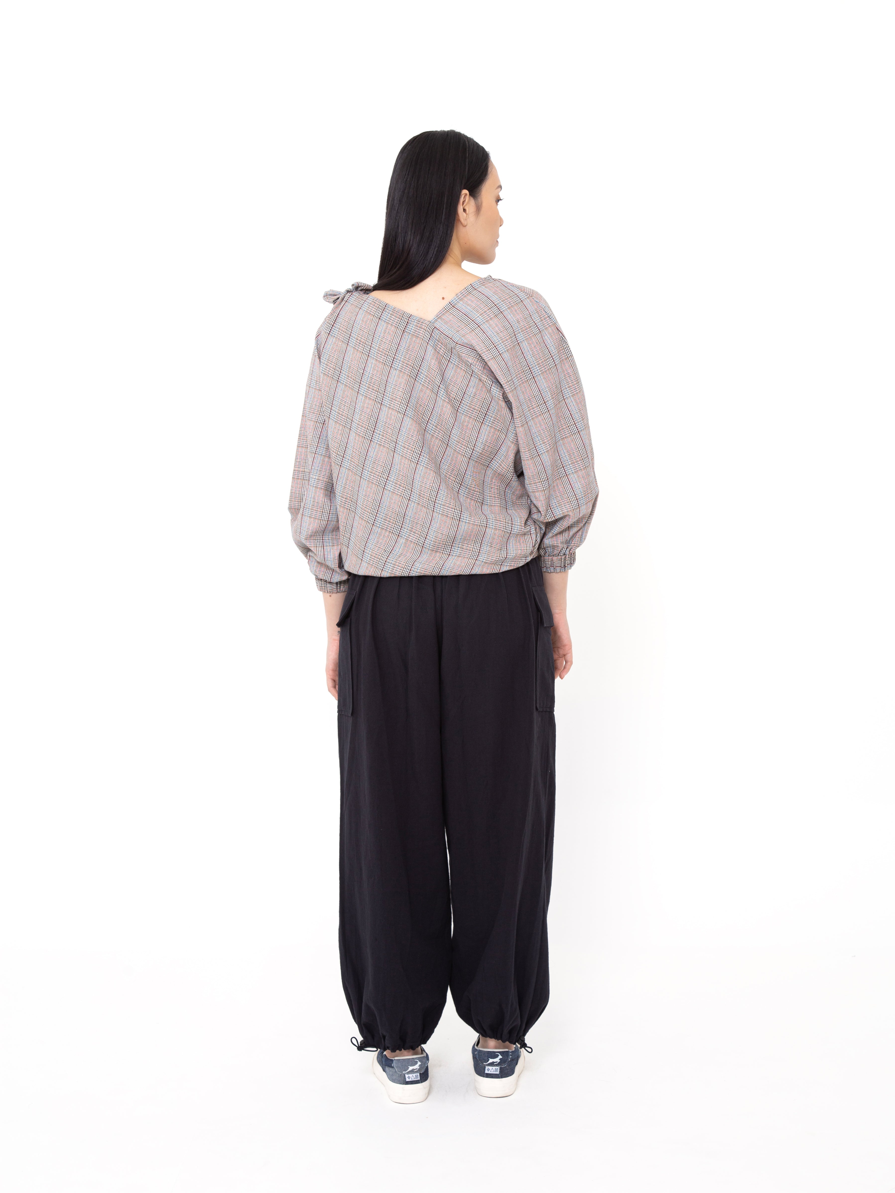 Margareta Open Shoulder Blouse