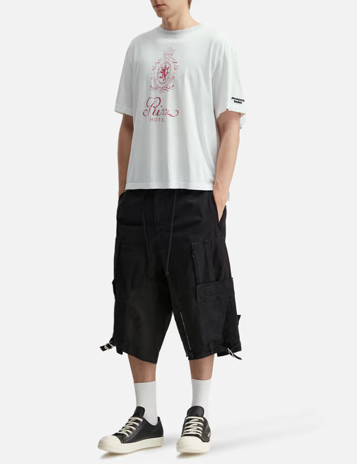 Upside-Down Cargo Shorts