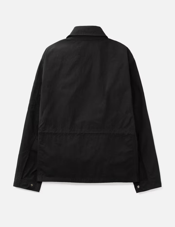 Twill Zip Lens Jacket