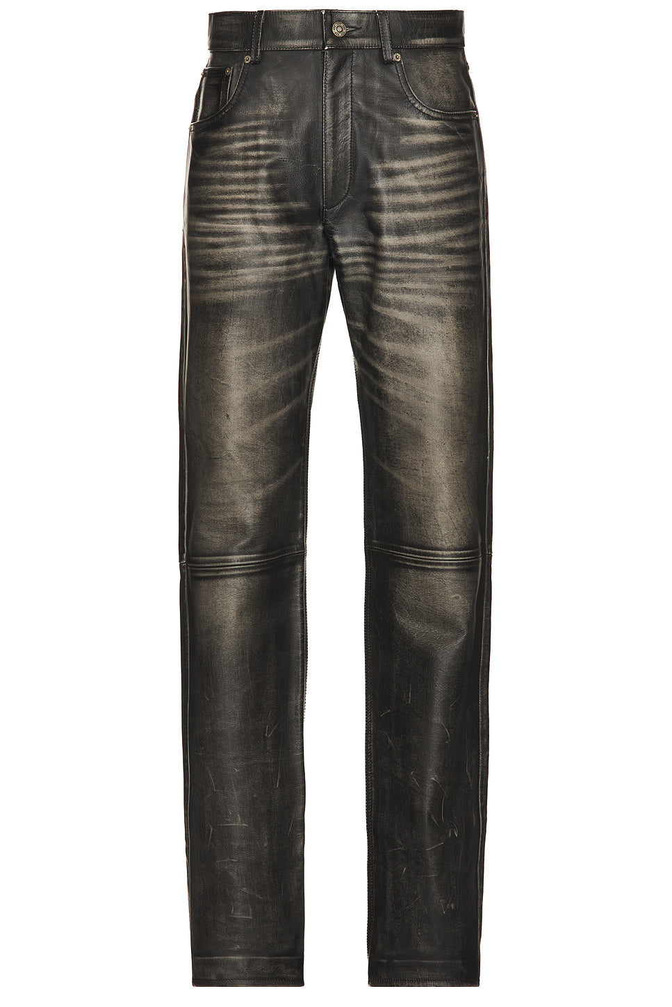 Leather Fivepocket Leather Jean