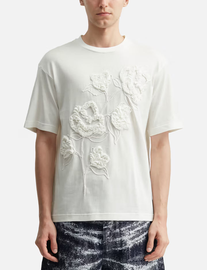 Tape Embroidery T-Shirt