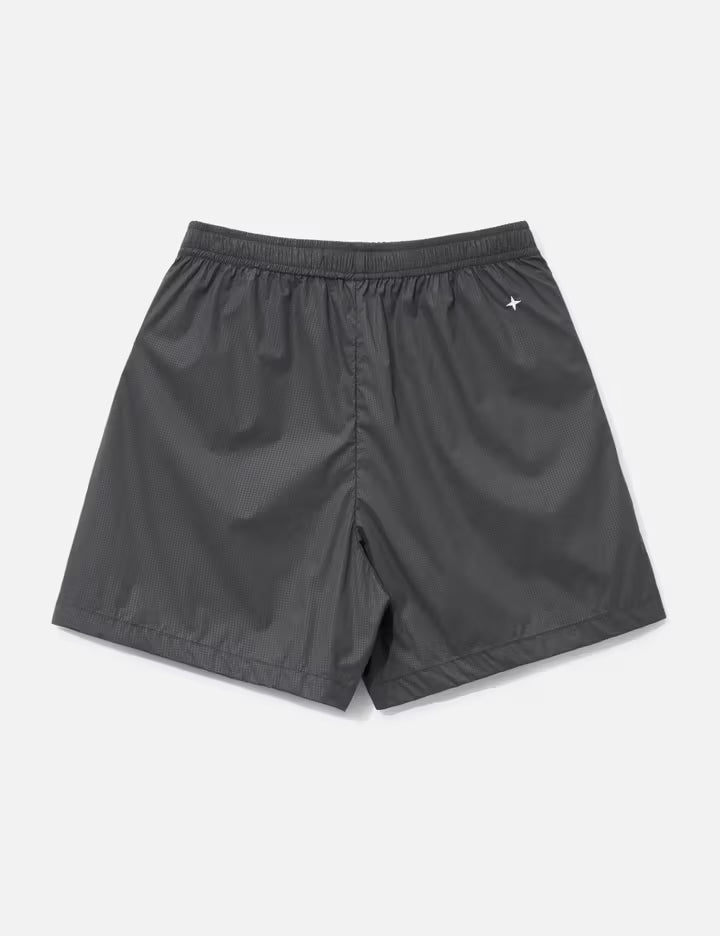 Light Stretch Nylon S.I. Stellina Loose Wide Leg Fit Bermuda Shorts