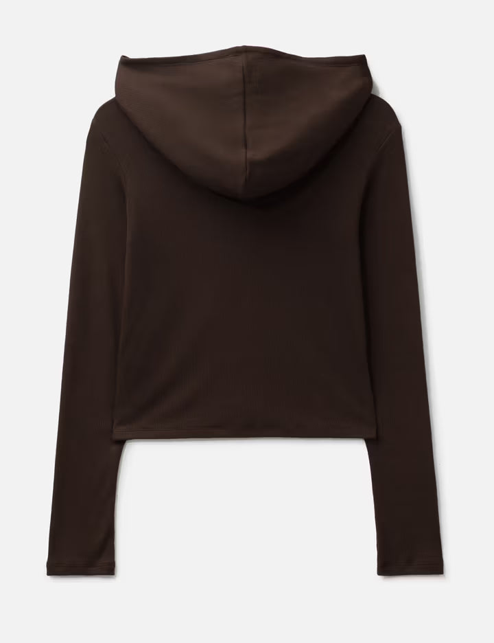 G Classic Essential Rib Zip-Up