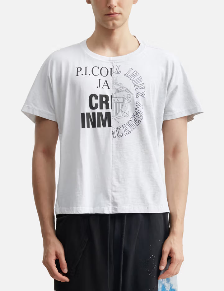 Fake Shoulder Seam T-Shirts