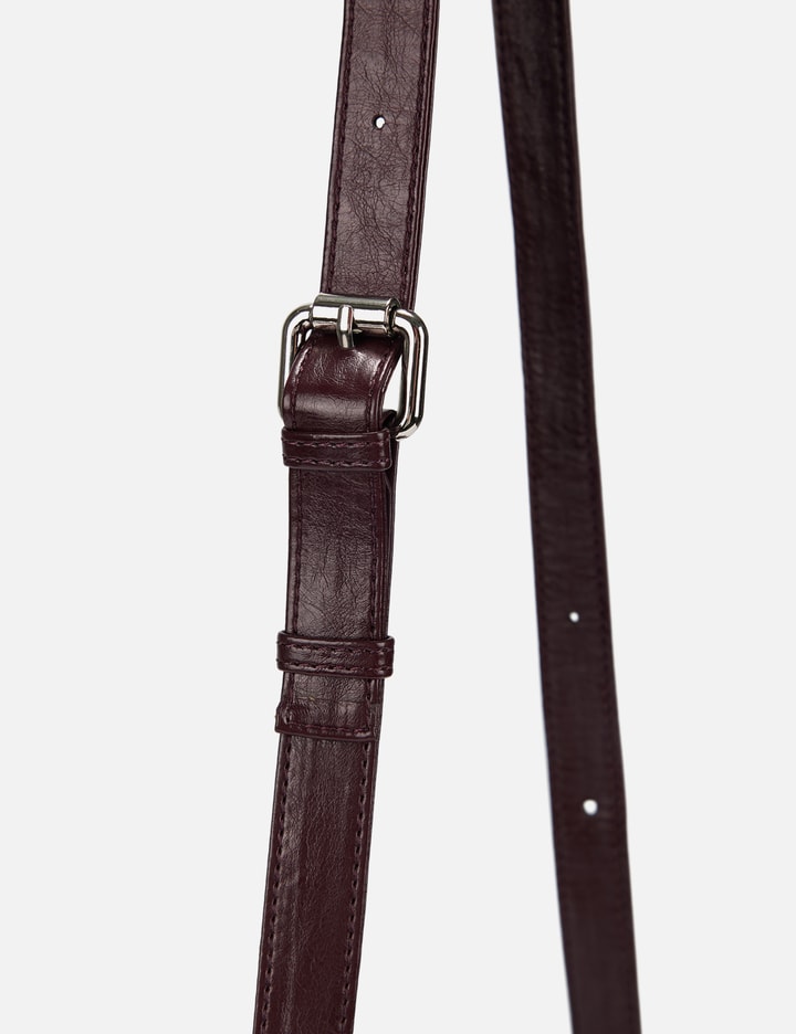 Stud Pocket Bag In Burgundy