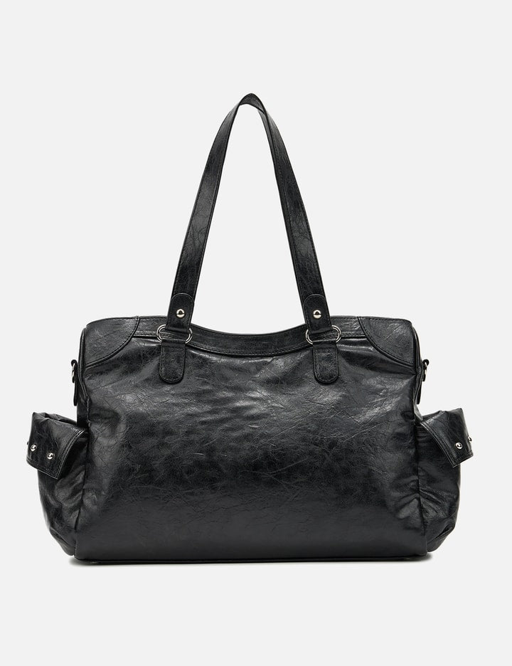 Stud Pocket Big Bag In Black