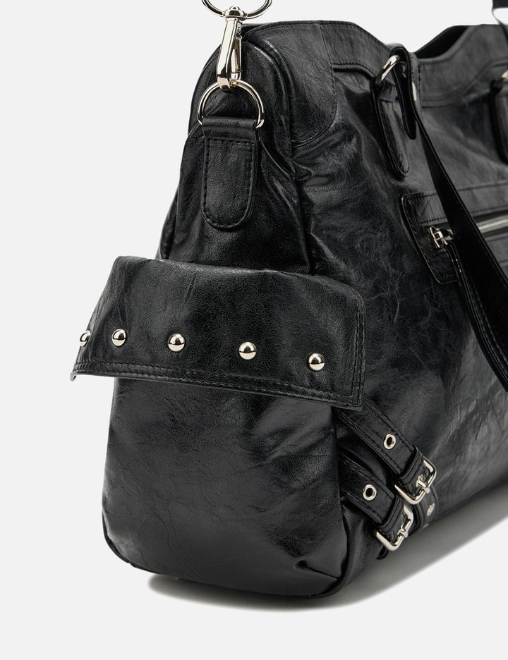 Stud Pocket Big Bag In Black