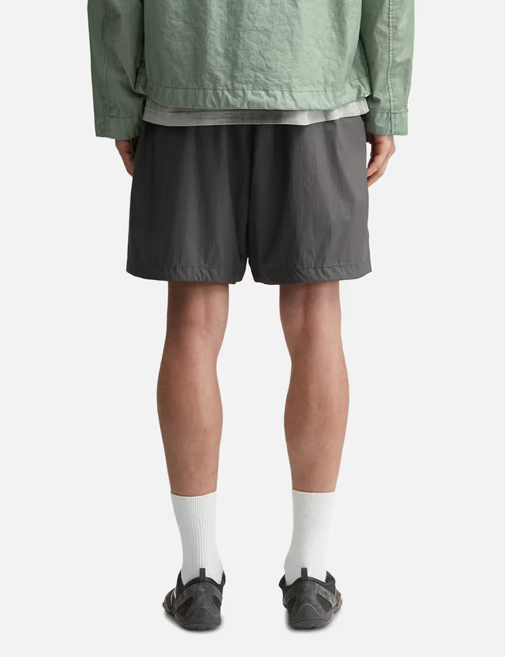 Light Stretch Nylon S.I. Stellina Loose Wide Leg Fit Bermuda Shorts