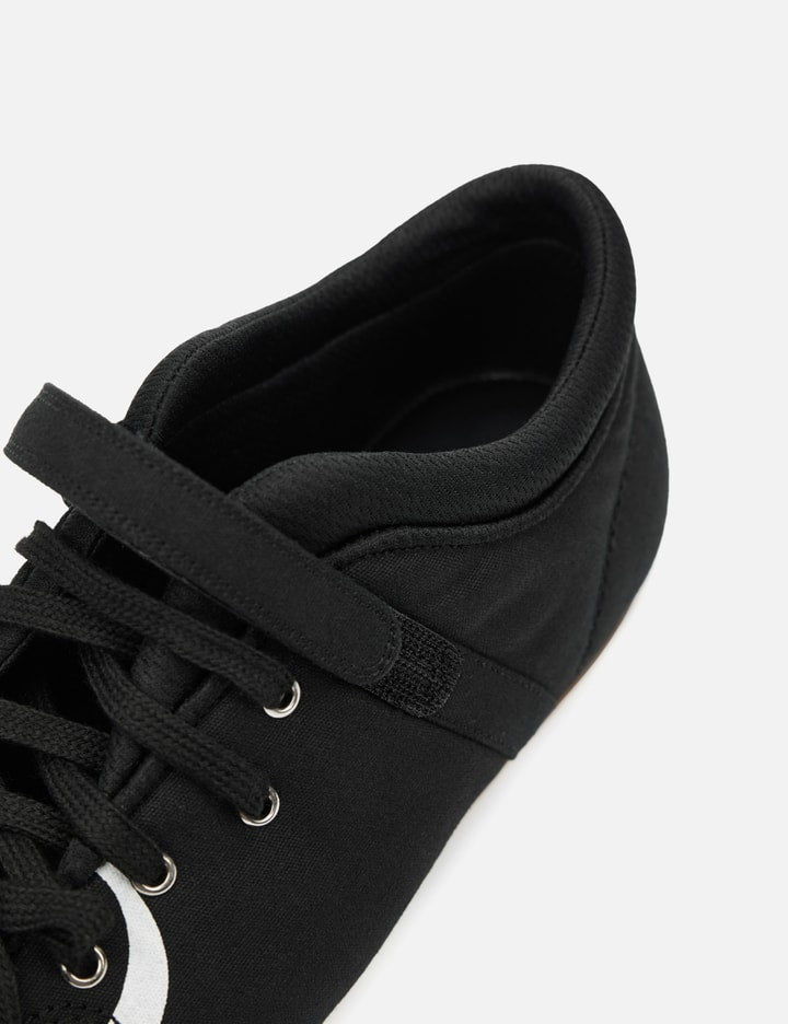 D Logo Lace Up Mozzi Shoes In Black