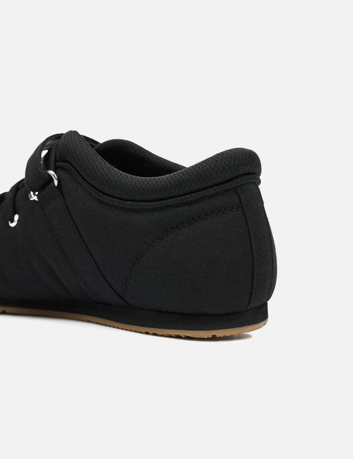 D Logo Lace Up Mozzi Shoes In Black