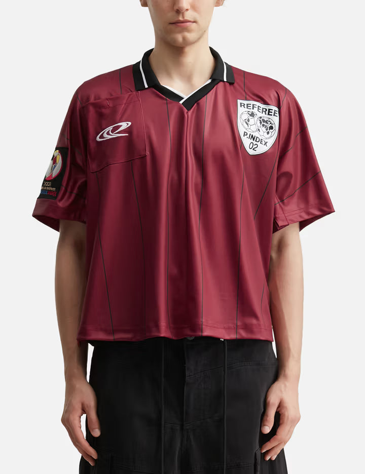 Fake Shoulder Referee Football Jersey