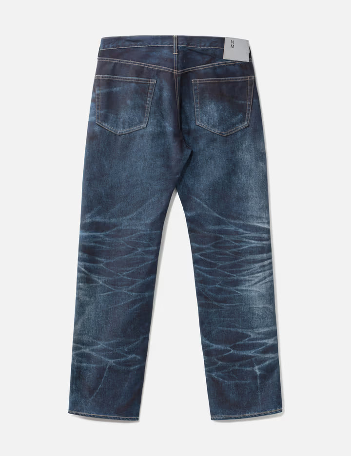 Junya Watanabe MAN X New Manual Cotton Nylon Twill Transfer Printed Pants