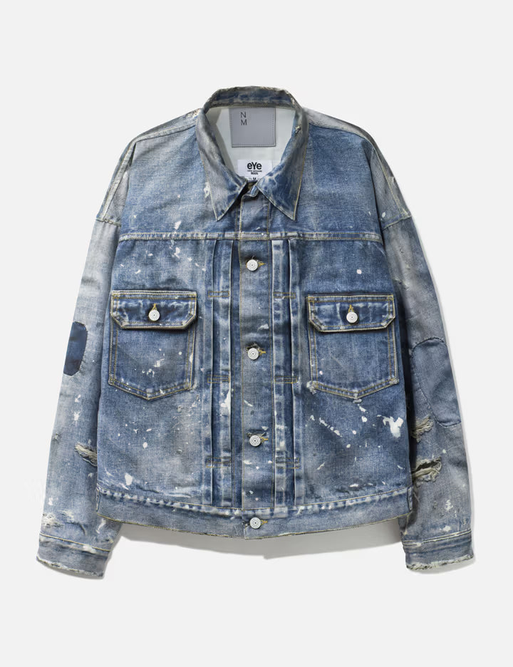 Junya Watanabe MAN X Levi's Layered Jeans With Chains