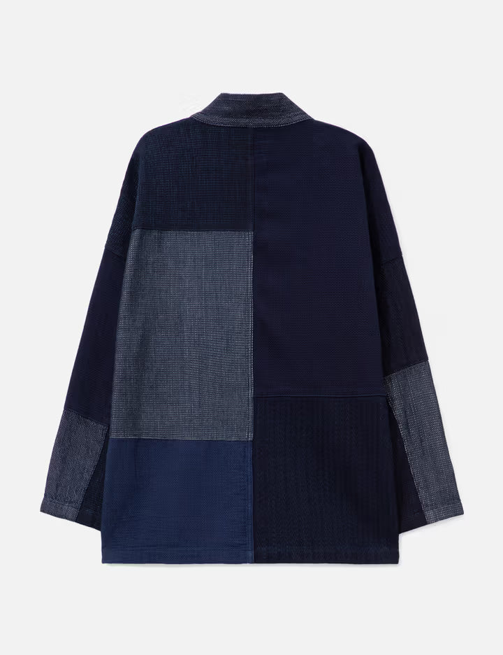 Patchwork Haori Jacket Rinse
