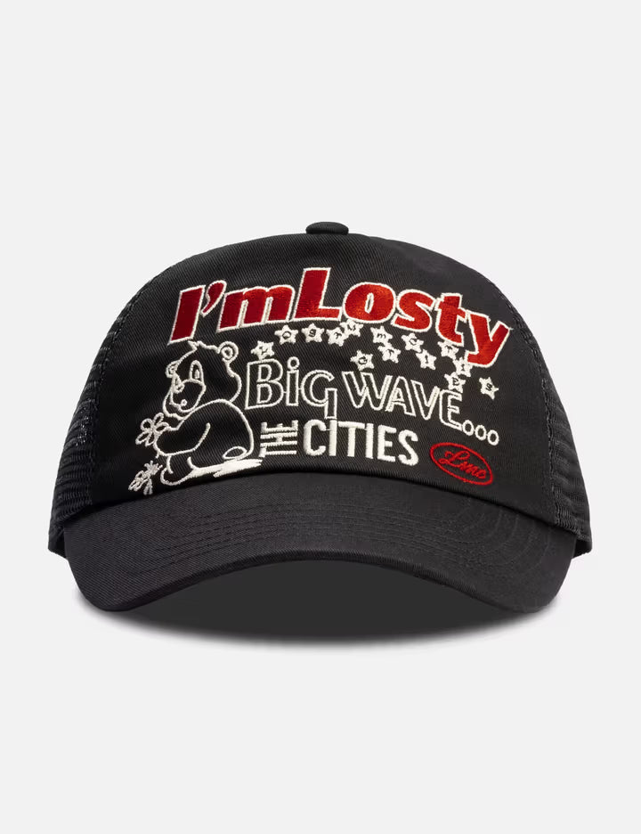 Losty Bear Mesh Trucker Cap