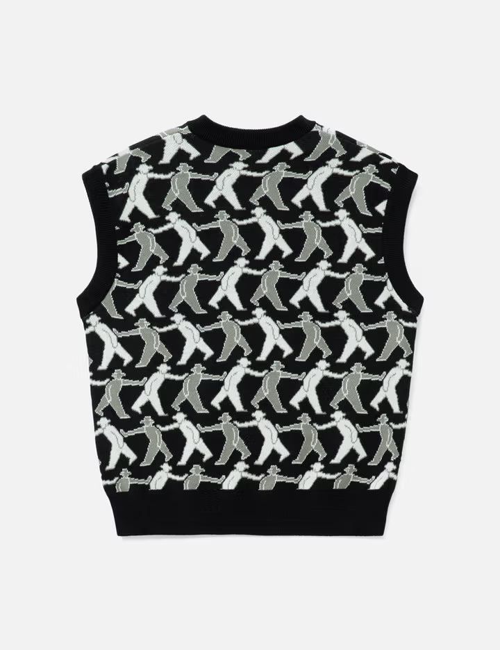 Tag-A-Long Knitted Vest