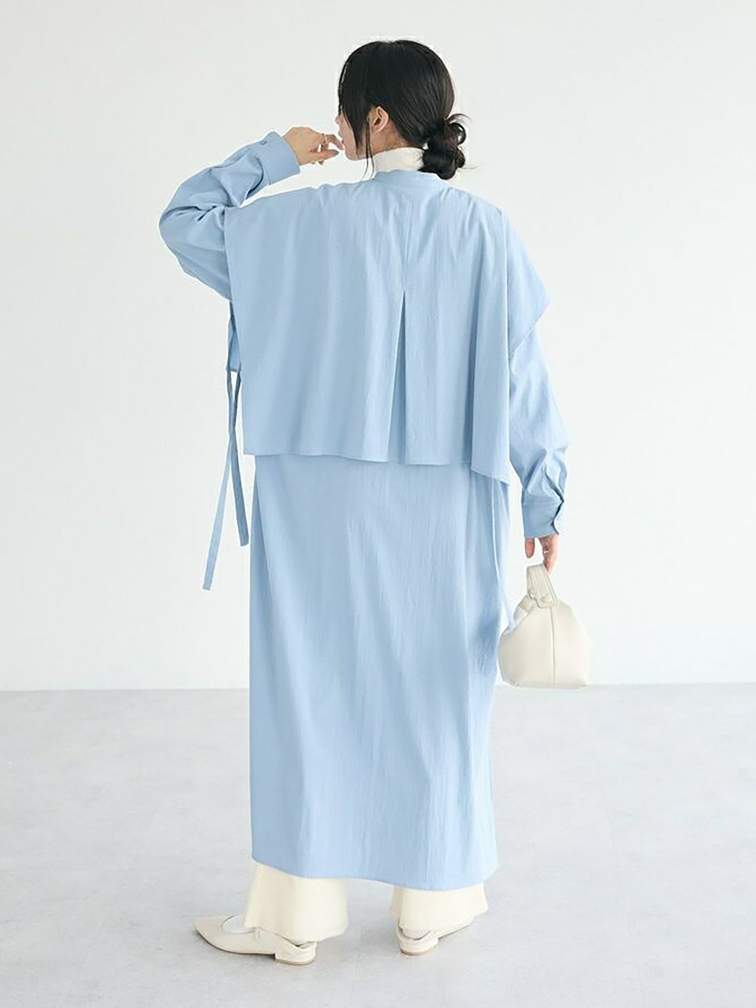 Kashi Layered Shirt Dress