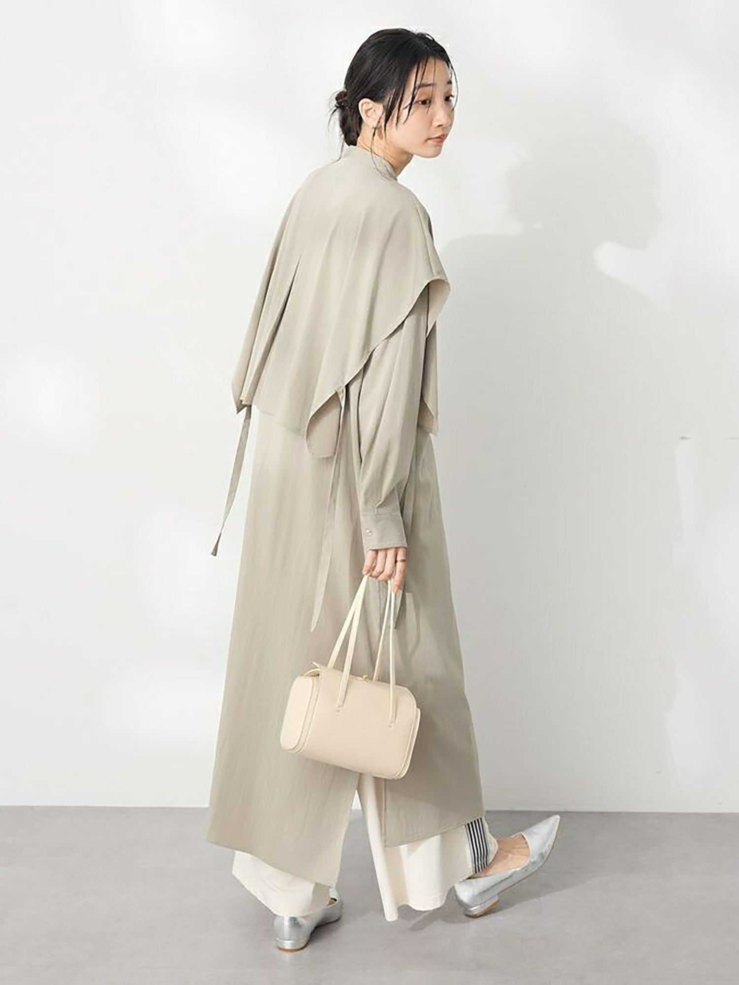 Kashi Layered Shirt Dress