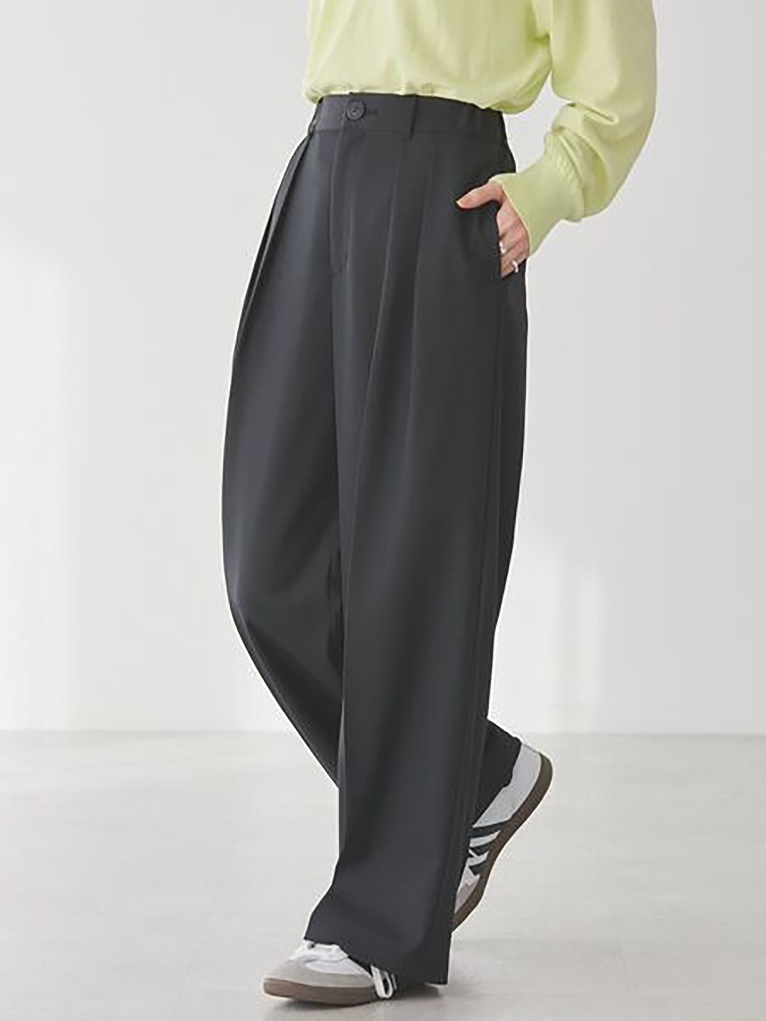 Sendan Tuck Wide Pants
