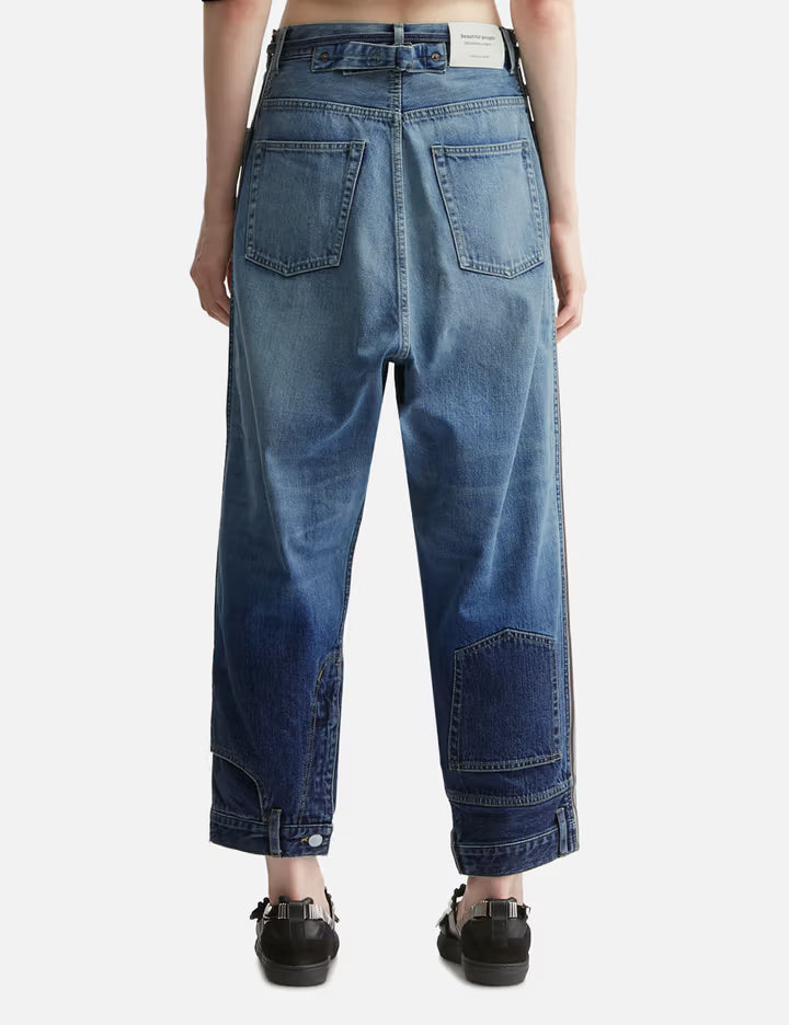 Double-End Selvedge Denimpants Gradation