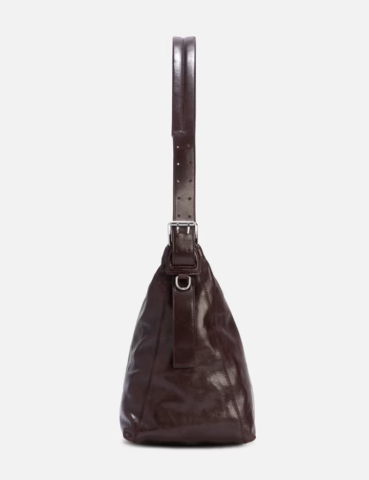 Small Belted Hobo Bag