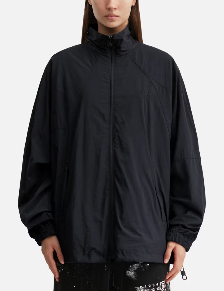 Nylon Windbreaker Jacket