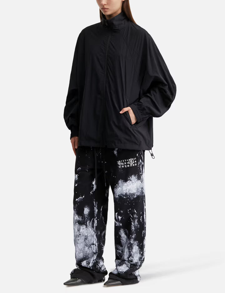 Nylon Windbreaker Jacket