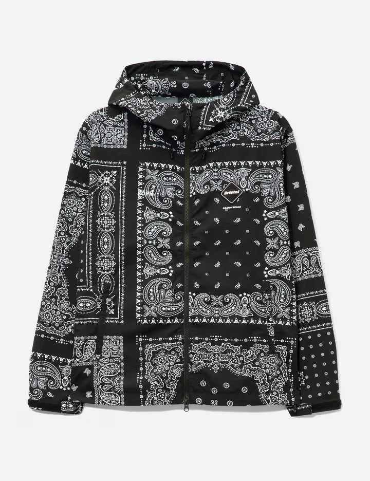 Bandana Nylon Hooded Blouson