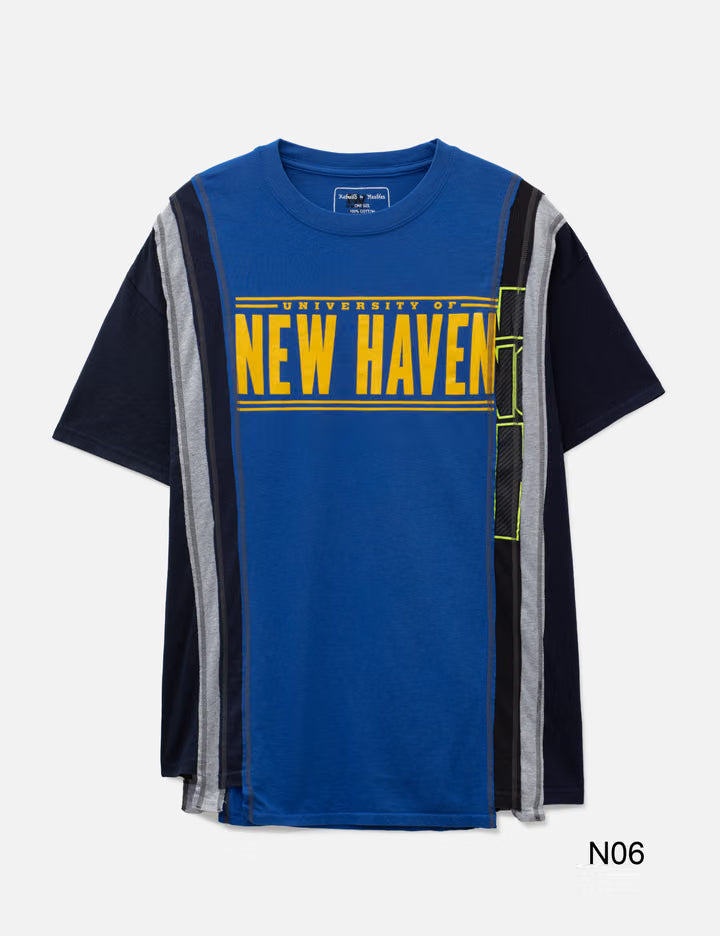 7 Cut Wide T-Shirt - College