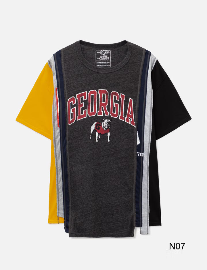7 Cut Wide T-Shirt - College