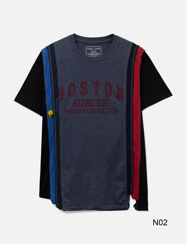 7 Cut Wide T-Shirt - College