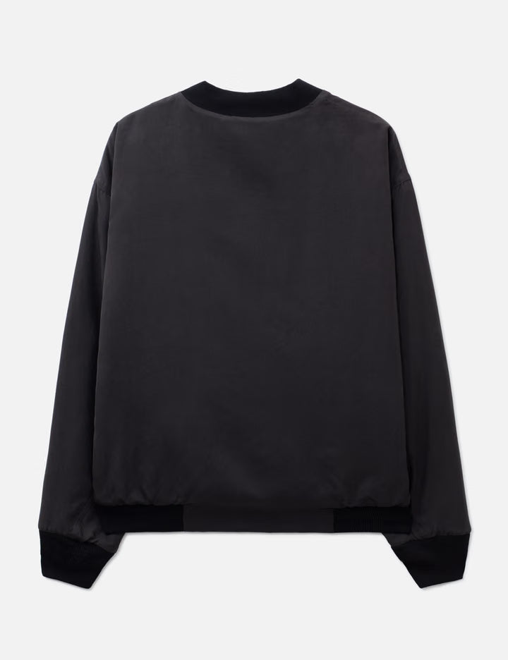 Silk Bomber Jacket