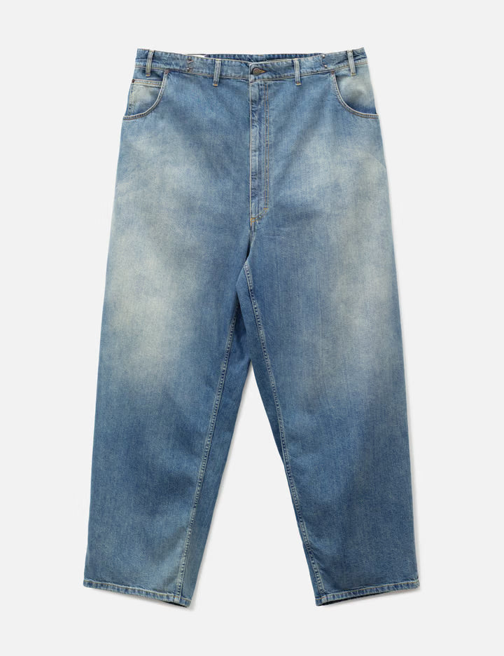 Wrap Denim Jeans