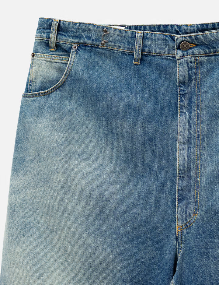 Wrap Denim Jeans