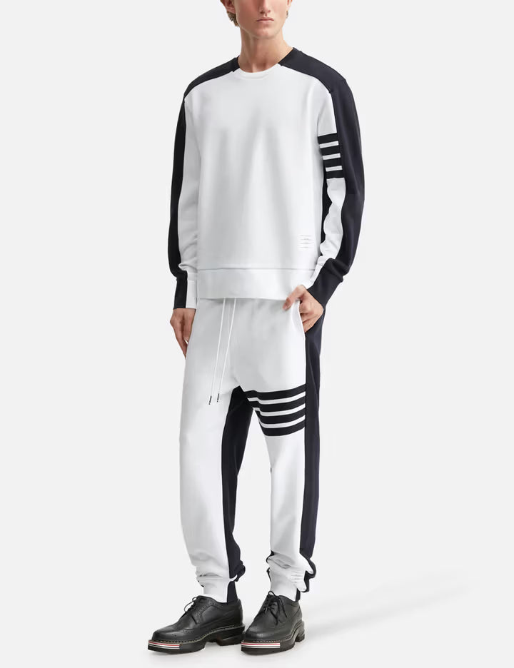 Colorblock Classic Loopback 4-Bar Pullover