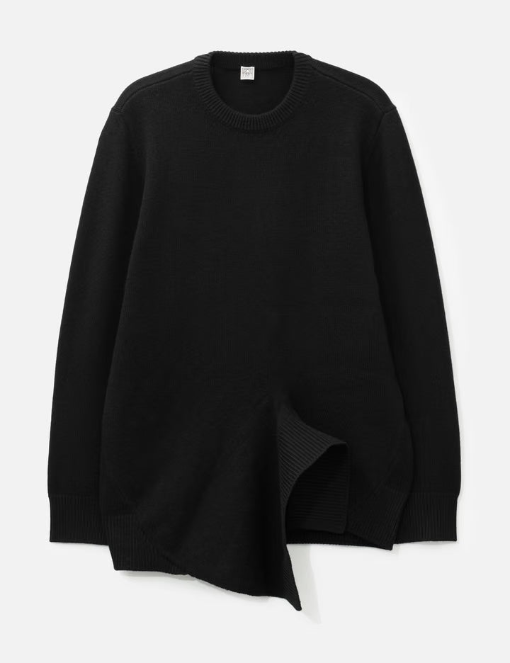Asymmetric Cashmere Knit