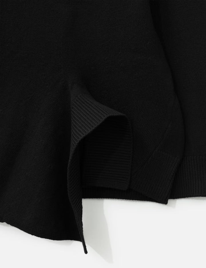 Asymmetric Cashmere Knit